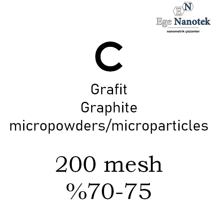 Mikronize Grafit Tozu 200 mesh %70-75