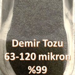 Mikronize Demir Tozu 63-120 mikron %99