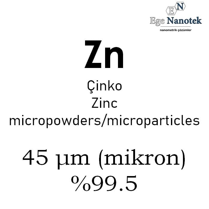 Mikronize Çinko Tozu 45 mikron