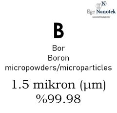 Mikronize Bor Tozu 1.5 mikron