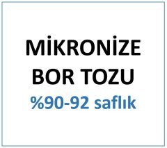 Mikronize Bor Tozu %90-92