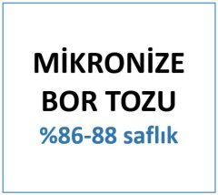 Mikronize Bor Tozu %86-88
