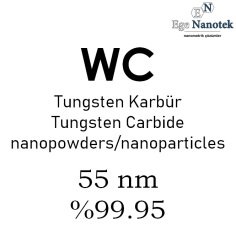 Nano Tungsten Karbür Tozu 55 nm