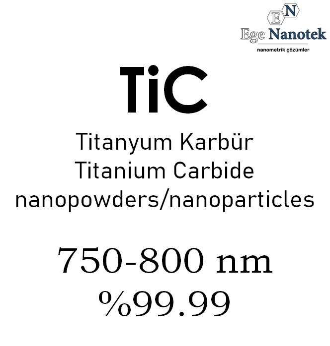 Nano Titanyum Karbür Tozu 750-800 nm