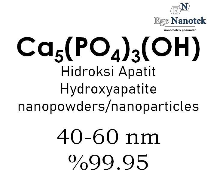 Nano Hidroksiapatit Tozu 40-60 nm