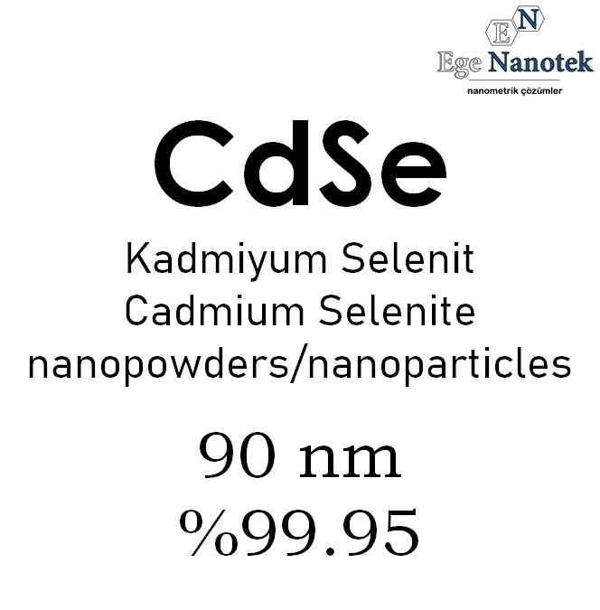 Nano Kadmiyum Selenit Tozu 90 nm