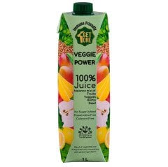 Veggie Power , Bağışıklık Dostu Meyve & Sebze Suyu, 1 L