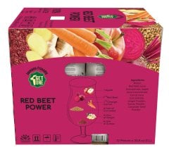 Red Beet Power, Bağışıklık Dostu Meyve & Sebze Suyu, 12 X 1 L