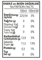 Organik Kırmızı Karışık 1 X 250 ml