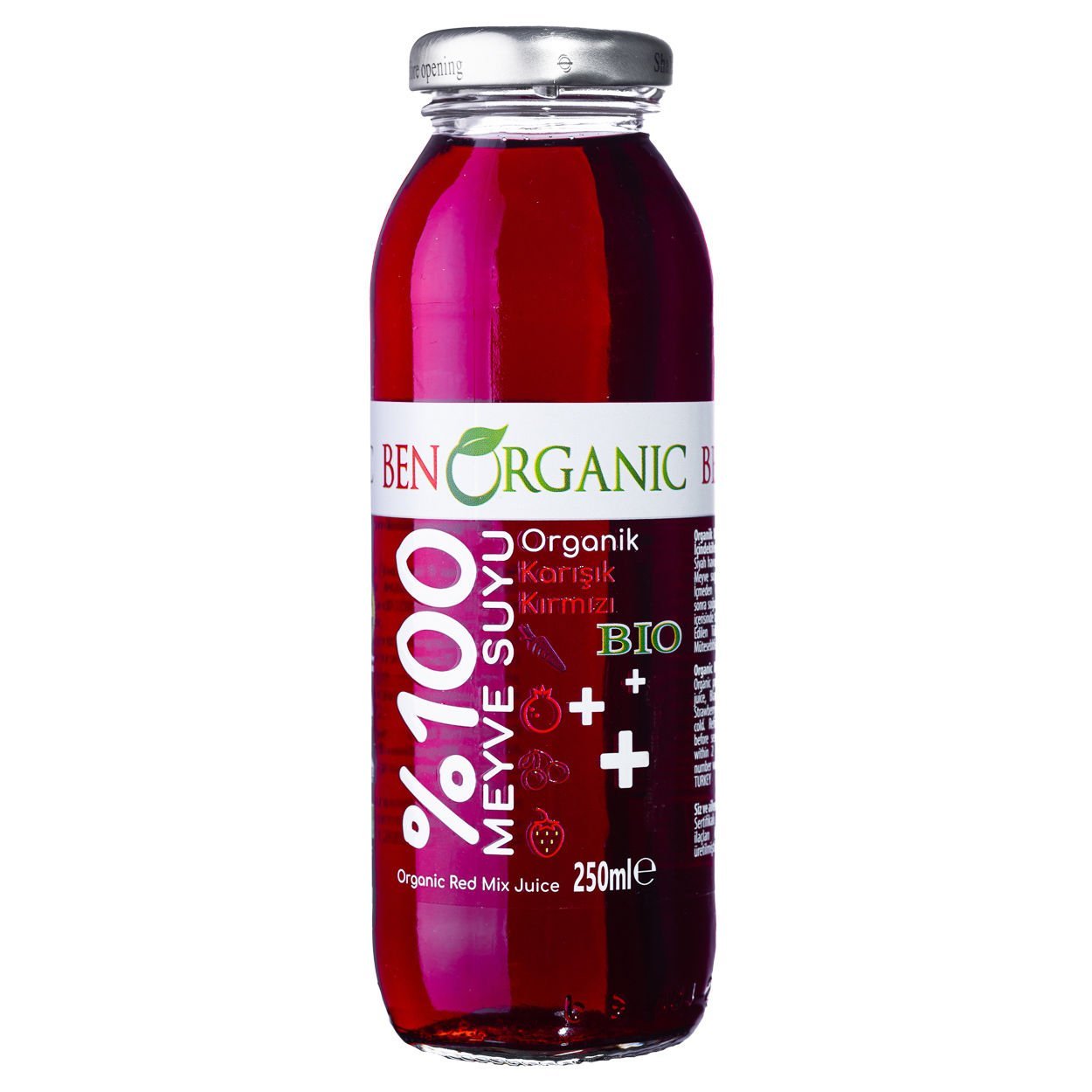 Organik Kırmızı Karışık 1 X 250 ml