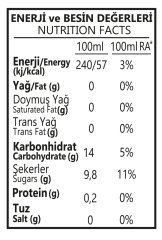 Organik Portakal Suyu 12 X 250 ml