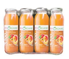 Organik Şeftali-Kayısı-Elma Suyu 12X250ml