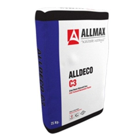 ALLMAX Alldeco C3 Çizgi Desen Dekoratif Sıva Kalın