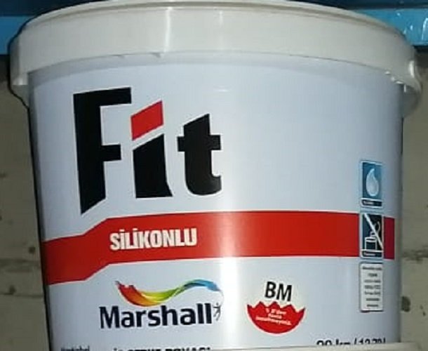 MARSHALL Fit Silikonlu iç cephe 20 Kg.  (KARGO DAHİL)