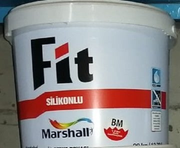 MARSHALL Fit Silikonlu iç cephe 20 Kg.  (KARGO DAHİL)