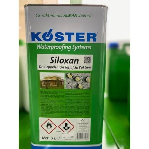 Dış Cepheler için Şeffaf Izolasyon Köster Siloxan 5 lt
