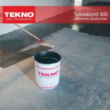 EPOKSİ REÇİNE ASTARI 15 kg (Teknobond 305 iki bileşenli, düşük viskoziteli, solvent içermez)