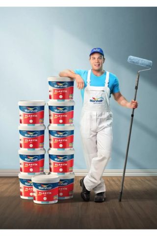 MARSHALL PLASTİK MAT İÇ CEPHE 20 KG (minimum 50 kova satışı bulunmaktadır) Ücretsiz nakliye imkanı