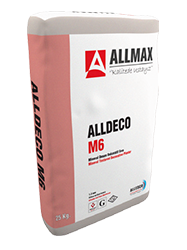 ALLMAX Alldeco M6 Mineral/Tane Desen Dekoratif Sıva