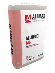 ALLMAX M6 Dekoratif Sıva Tane Doku 1.2 mm