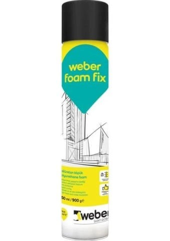 WEBER ŞİŞMEYEN MONTAJ KÖPÜĞÜ 750ML/900 GR