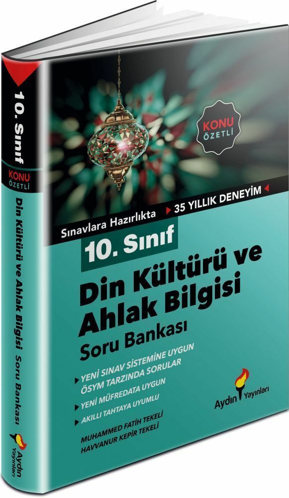 Aydın Yayınları 10. Sınıf Din Kültürü Ve Ahlak Bilgisi Konu Özetli Soru Bankası