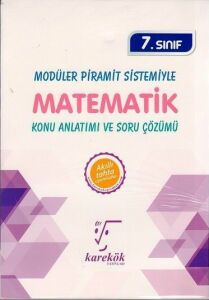 Karekök Yayınları 7. Sınıf Matematik Konu Anlatımı Ve Soru Çözümü