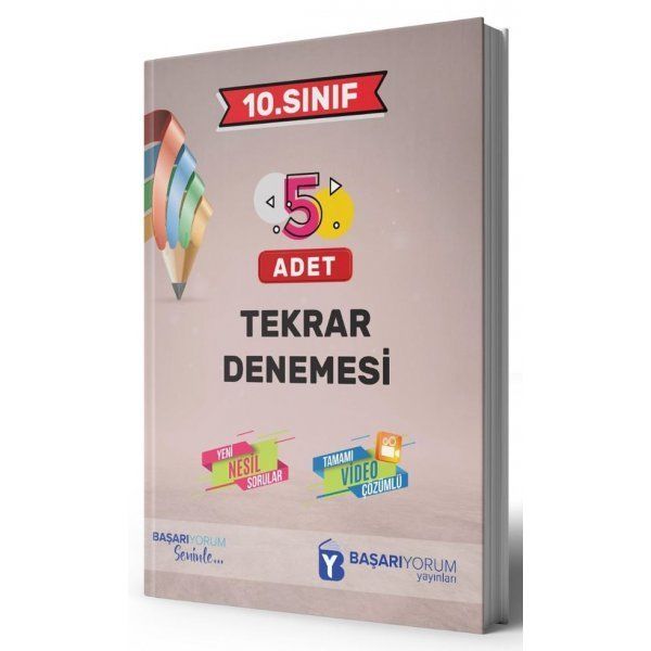 BAŞARIYORUM 10. SINIF TEKRAR DENEMELERİ 5 FASİKÜL