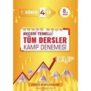 Nartest Omage 8. Sınıf Tüm Dersler 1. Dönem 4'Lü Kamp Denemesi