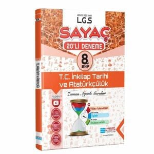 8. Sınıf Lgs T.C. İnkılap Tarihi Ve Atatürkçülük Video Çözümlü 20 Li Sayaç Deneme Evrensel İletişim Yayınları