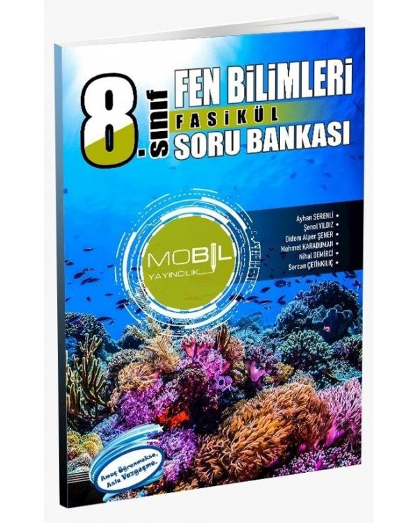 8. Sınıf LGS Fen Bilimleri Fasikül Soru Bankası Mobil Yayıncılık