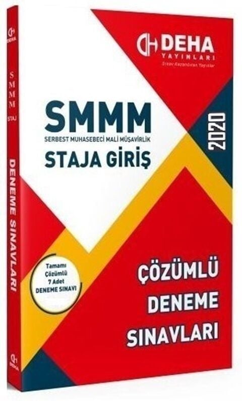 DEHA SMMM STAJ ÇÖZÜMLÜ DENEME SINAVI