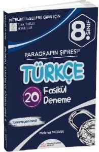 Paragrafın Şifresi 8. Sınıf Türkçe Denemeleri