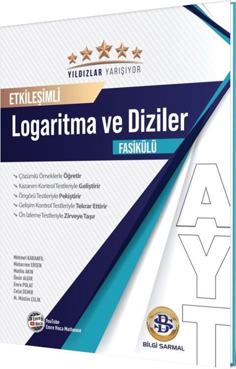 BİLGİ SARMAL AYT LOGARİTMA VE DİZİLER YILDIZLAR YARIŞIYOR FAS.