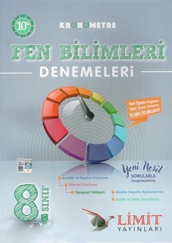 Limit 8.Sınıf Fen Bilimleri Kronometre Denemesi