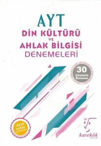 Karekök Yayınları Ayt Din Kültürü Ve Ahlak Bilgisi 30Lu Deneme