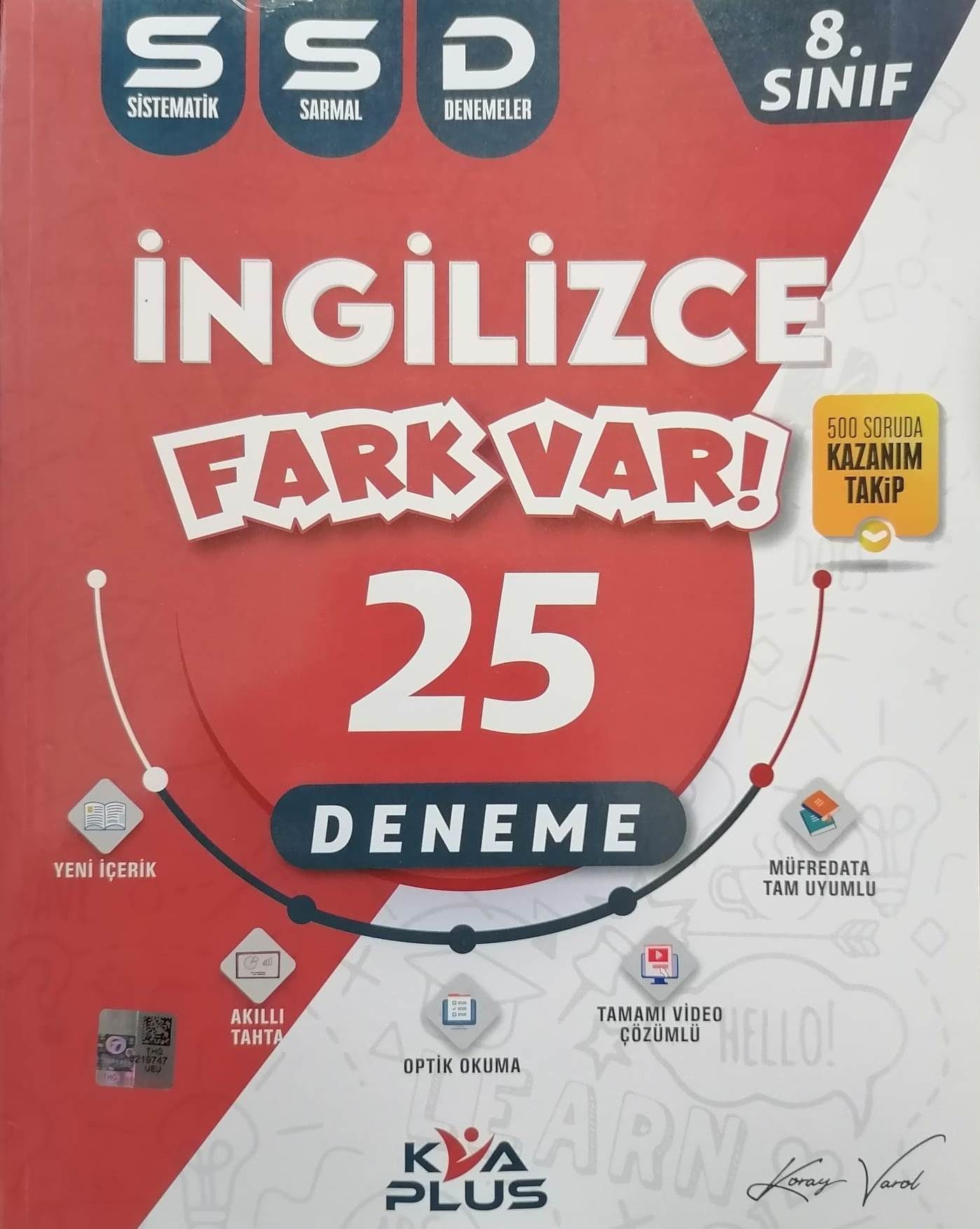 Kva 8.Sınıf İngilizce 25 Sistematik Sarmal Deneme