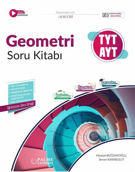 Palme Tyt Ayt Geometri Joker Soru Bankası 2024