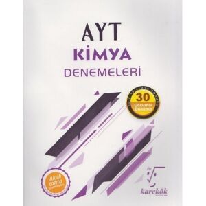 Karekök Yayınları Ayt Kimya Denemeleri