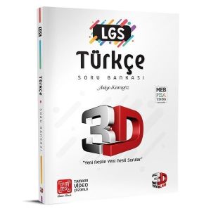 3D 8.Sınıf Türkçe Soru Bankası