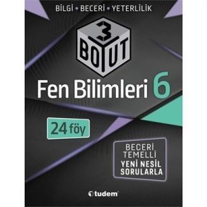 Tudem 6.Sınıf Fen Bilimleri 3 Boyut