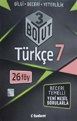 Tudem 7.Sınıf Türkçe 3 Boyut