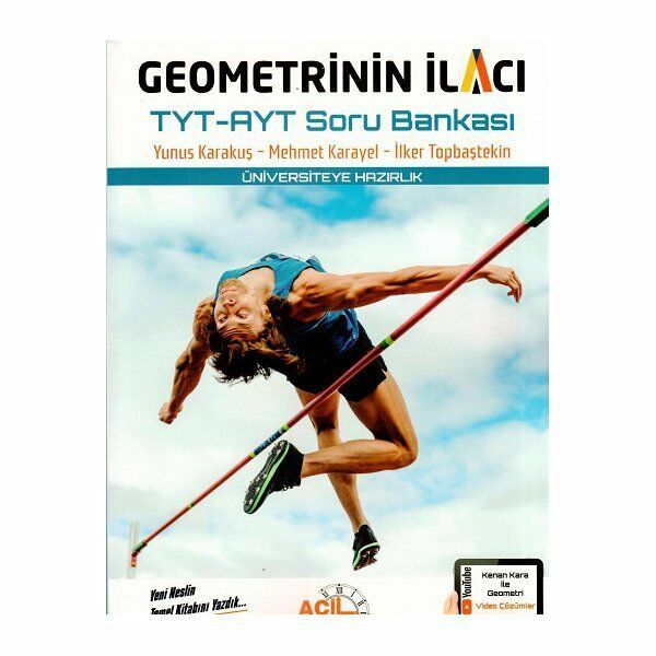 Acil Yks Tyt Ayt Geometri İlacı Soru Bankası