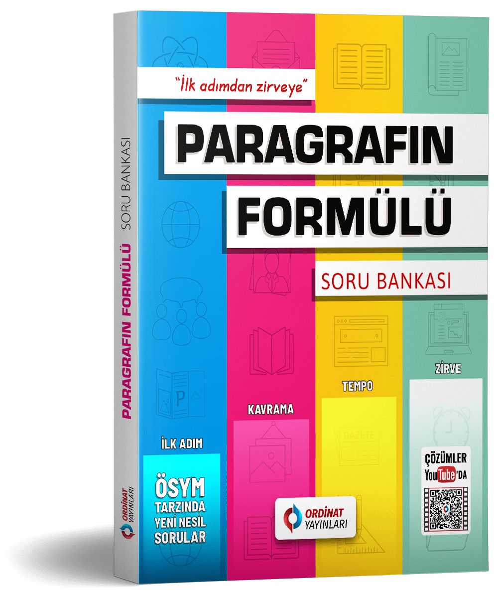 Ordinat Yayınları Paragrafın Formulü İlk Adımdan Zirveye Soru Bankası