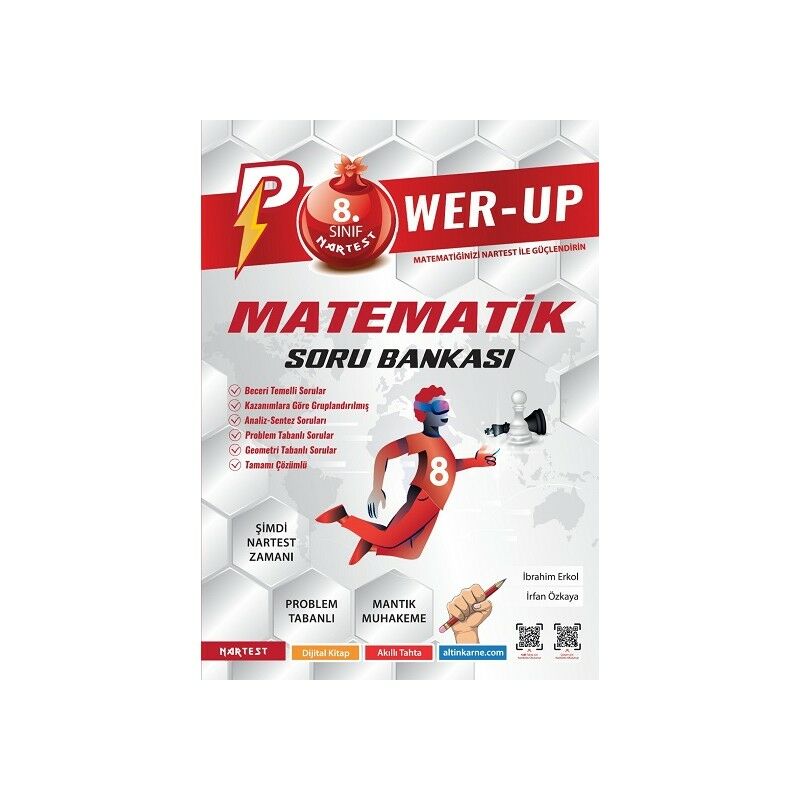 Nartest 8.Sınıf Power-Up Matematik Soru Bankası