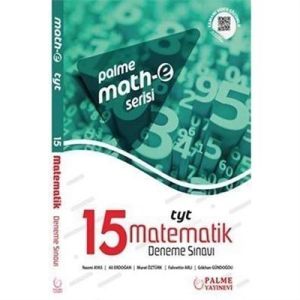 Palme Math-E Serisi Tyt Matematik 15 Deneme Sınavı *Yeni*