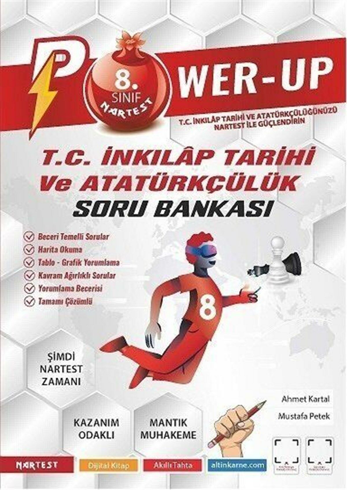 Nartest 8.Sınıf Power-Up T.C. İnkilap Tarihi Ve Atatürkçülük Soru Bankası