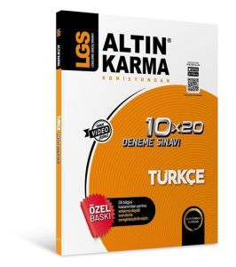 ALTINKARMA LGS 8.SINIF  TÜRKÇE 10*20 BRANŞ DENEME