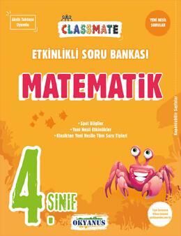 Okyanus Yayınları 4. Sınıf Classmate Matematik Etkinlikli Soru Bankası