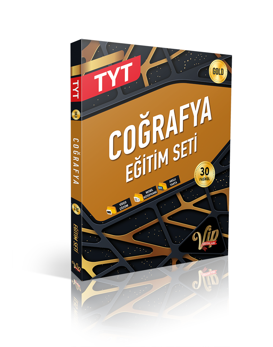 VİP TYT COĞRFAYA EĞİTİM SETİ - (GOLD)